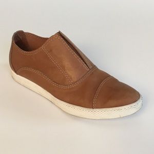 Leather Sneaker by All Black